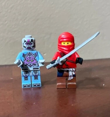 LEGO Mini figures Kai Ninjago and TMNT: Kraang Minifigure Blue Exo-Suit Body - Image 1 of 4