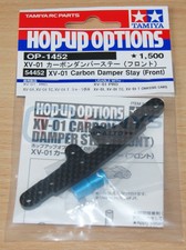 Tamiya 54452 XV-01 Carbon Damper Stay (Front) (XV01/XV-01 Pro/XV-01T/XV01T), NIP