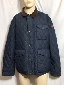 Herren Neu mit Etikett Polo Ralph Lauren Cord Kragen wasserabweisend gesteppte Jacke - Bild 1 von 8