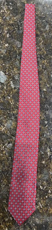 Gravata J Z Richards - Extra longa - Vermelha com pontos - Imagem 1 de 1