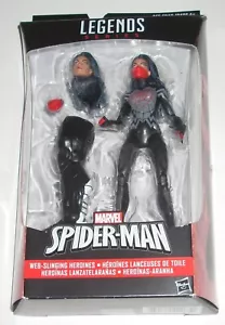 Figura de acción 2016 Marvel Legends Spider-man Silk 6" Venom Baf nueva en caja - Imagen 1 de 3