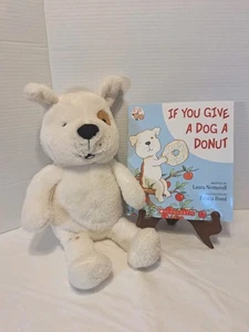 If You Give A Dog A Donut Figur Plüsch und Buch Kohl's Cares Scholastic 80868 - Bild 1 von 14