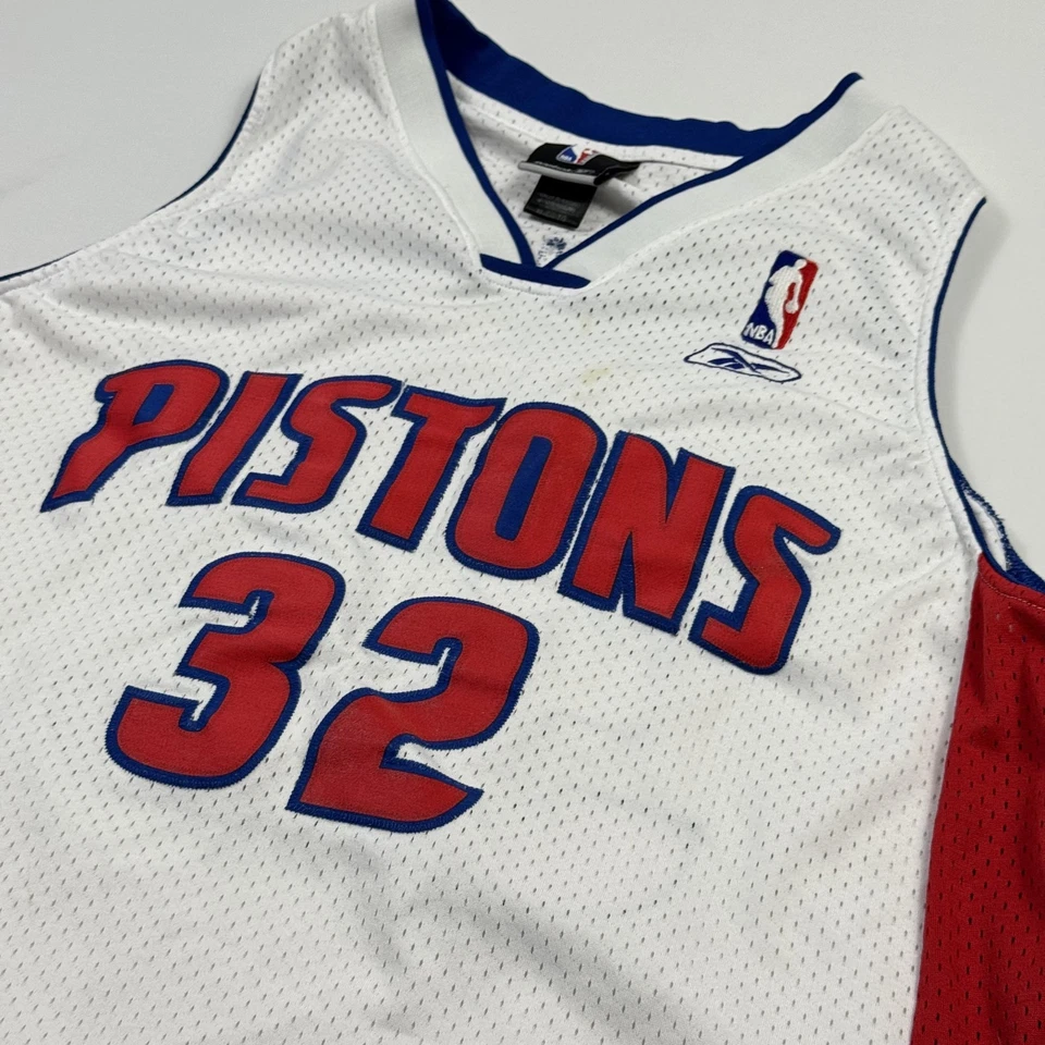 Футболка мужская Detroit Pistons размер XL белая баскетбольная NBA Hamilton Reebok длина +2 - Изображение 1 из 4