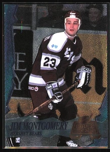 Jim Montgomery 1996 Edge Ice Future Legends #11 Hershey Bears - Picture 1 of 2