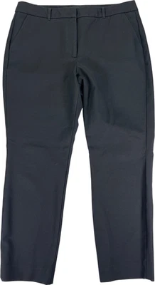 White House Black Market Women’s Black Elle Slim Fit Dress Pants - 14 - Image 1 of 4