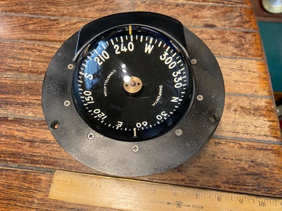 Lightly Used Danforth Constellation Dash Mount Compass 4" Card - Image 1 of 4