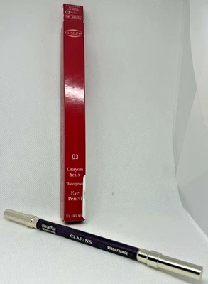 CLARINS WATERPROOF EYE PENCIL 1.2 G/0.04 OZ. #03 - VIOLET NIB - Image 1 of 2