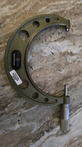 Calibrated Mitutoyo 4–5” Outside Micrometer No. 103-117 – .0001” 260190 - Picture 1 of 6