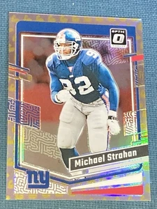 E691 /149 2023 Panini Donruss Optic Flex Prizm Michael Strahan #146 HOF - Foto 1 di 2