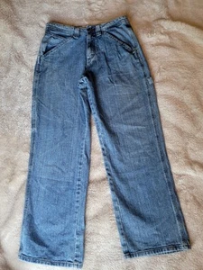Vintage Y2K 80's Lee Carpenter Jeans With Adjustable Waist - Picture 1 of 14