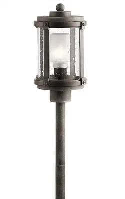 Kichler 180-Lumen 2-Watt Low Voltage Hardwired LED Outdoor Bronze Path Light - Image 1 of 4