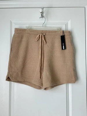 Pantalones Cortos de Calentamiento Otis Novamen Nuevos con Etiquetas Tostados XL Calce Relajado Cordón Texturizado Foto 1 de 4