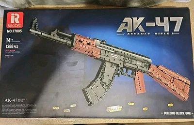 Kit de construcción Reobrix 77005 AK47, 1344 PIEZAS juego de bloques de tiro para niños Foto 1 de 4