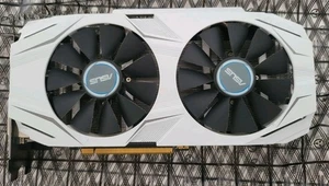 ASUS NVIDIA GeForce Dual GTX 1060 6GB White HDMI DP GPU - Picture 1 of 4