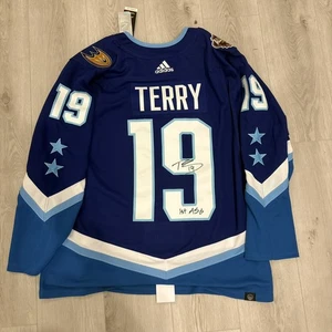 Troy Terry Anaheim Ducks 2022 NHL All Star Game Trikot Gr. 54 Neu mit Etikett signiert Auto - Bild 1 von 5
