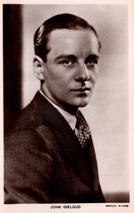 Postal estrella de cine - John Gielgud, actor inglés RS40929 - Imagen 1 de 2
