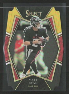 Matt Ryan 2021 Panini Select #104 Black and Gold Prizm Die Cut - Bild 1 von 2