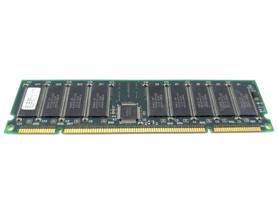 NEC MC-4516DA72LF-A10 RAM 128MB Memory Dimm Storage 0011FBL03 - Image 1 of 1