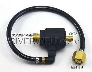 WP-17 SR-17 TIG Welding Torch Cable Joint Change 3/8"BSP Male CK25 - Picture 1 of 3