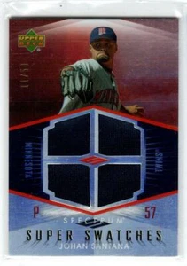 2007 Upper Deck Spectrum Super Swatches #JS Johan Santana \50 (ref 152508) - Picture 1 of 1