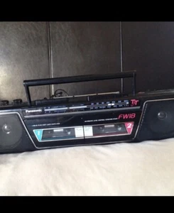 Vintage Panasonic AM/FM Radio, Dual Cassette Player - READ DESCRIPTION - Picture 1 of 4