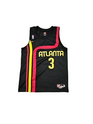 Vintage Atlanta Hawks Nike Jersey #3 Shareef Abdur-Rahim Swingman Sz L + Length  - Image 1 of 4