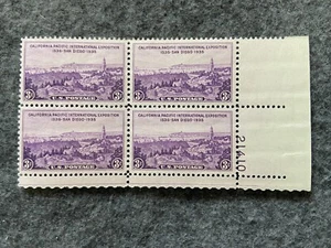California Pacific International Expo USA 3 Cents unbenutzt Lot 4 Briefmarken - Bild 1 von 1