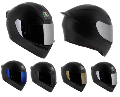 AGV K1-s ECE 22.06 Solid Matt Black Full Face Motorcycle Helmet, 2206 - Image 1 of 4