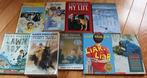 13 Gary Paulsen Stories in 9 books: ALL Tucker books plus 8 more - Picture 1 of 2