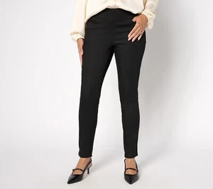 Belle by Kim Gravel Size 10 Regular MegaModal Chic Legging BLACK A670960 - Picture 1 of 1