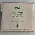 Msg Mcauley Schenker Group When I'M Gone CD Promo Singola