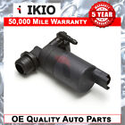 Ikio Windscreen Washer Pump Front Rear Fits Peugeot 207 1.6 HDI Diesel (2006-201