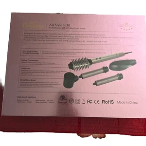 BRIGHTUP Air Professional 5-in-1 Styling DRYER BRUSH SET AIR STYLE 3030 New - Picture 1 of 6