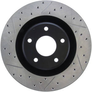 StopTech 127.62085R Front Right Drilled Brake Rotor for 05-13 Chevrolet Corvette - Picture 1 of 9