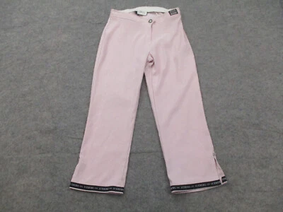 History Iceberg Pants Womens Small Pink Crop Spell Out - Image 1 of 4
