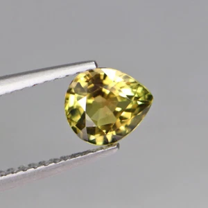 Excellent 0.92 Cts VVS Pear Natural Elbaite Tourmaline Gemstone - Picture 1 of 5