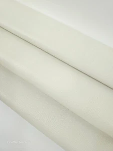 Off White Iguana Embossed Texture Leather - Picture 1 of 3
