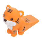 Tiger Door Stopper Wedge Non Slip Decorative (Orange)