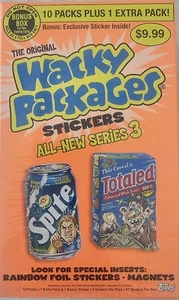 2006 WACKY PACKAGES ANS3 TARGET BONUS BOX (11 PKS/ 6 PER PACK) - Picture 1 of 4