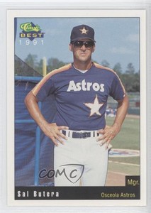 1991 Classic Best Osceola Astros Sal Butera #26