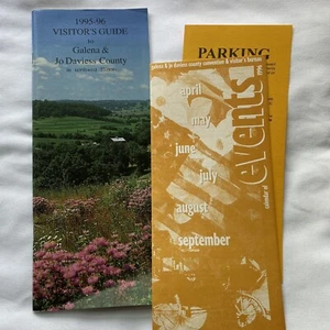Vintage Galena & Jo Daviess County Northwest Illinois 1995 Visitors Guide 86 Pgs - Picture 1 of 7