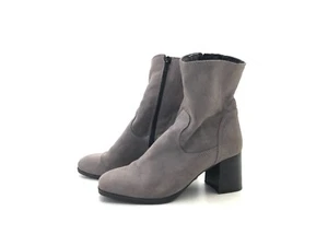 Tamaris Damen Stiefel Stiefelette Ankle Boots Grau Gr. 38 (UK 5) - Bild 1 von 8