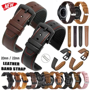 Echtes Leder Armband Für Huawei Watch GT 2/GT 2e/GT 2 Pro/GT 3 Pro 43mm 42/46mm - Bild 1 von 109