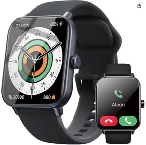 Smartwatch Uomo Donna, 1.8'' Smart watch con Effettua/Risposta 2023 NEW - Foto 1 di 4