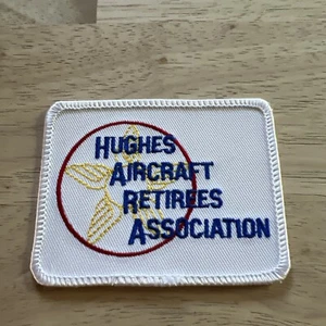 Vintage Hughes Aircraft Retirees Association Patch - Picture 1 of 6