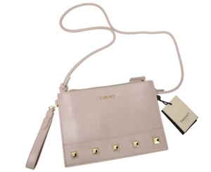 Twinset Borsa Donna Taglia Unica Rosa Similpelle Oro Tono Dettagli a Tracolla - Foto 1 di 11