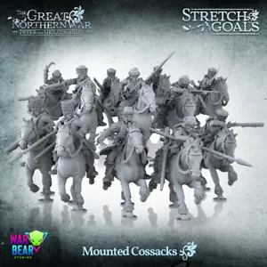 GNW Russian Mounted Cossacks(x12)/Wargaming/TTRPG/Dungeons and Dragons - Bild 1 von 1