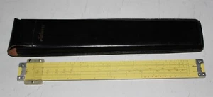 Vintage Pickett Eckel Modell N1010-ES Trig ~1959 Rechenschieber im Lederetui sehr guter Zustand - Bild 1 von 9