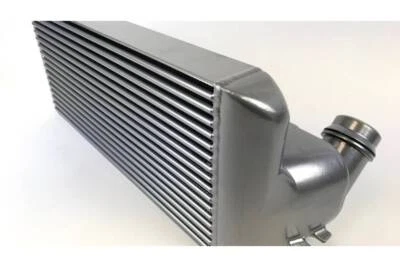 CSF Bar Plate Intercooler Silver BMW M235i 14-16 M2 16-18 335i F30 12-15 N55B30 - Image 1 of 4