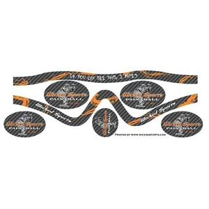 Wicked Sports Goggle Wrap - Sly Profit - WS fibra de carbono naranja - Imagen 1 de 1